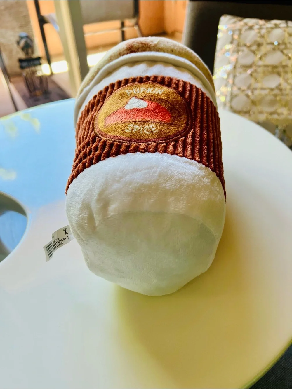 Youly Pumpkin Spice Latte Plush Dog Toy -NEW-DISCOUNTED SHIPPING!!!